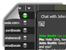Chat Chat with other users through OneDesk’s built-in instant messaging system