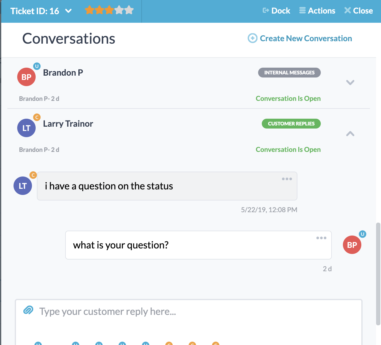 Help Desk Example. Chat Helpdesk Portal Software Solution | Features | OneDesk