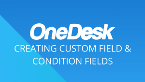custom fields and conditions video